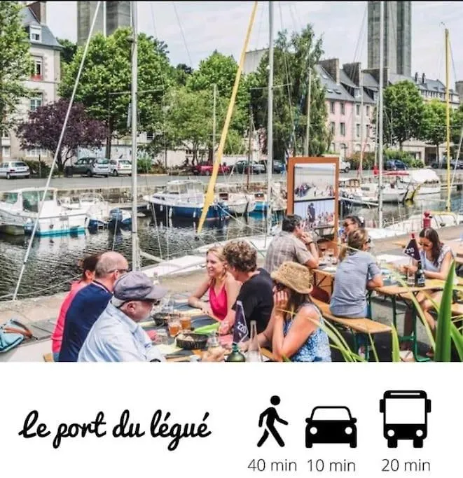 Le Paris-Brest - Faites Une Pause Sur Votre Trajet Apartment Saint-Brieuc