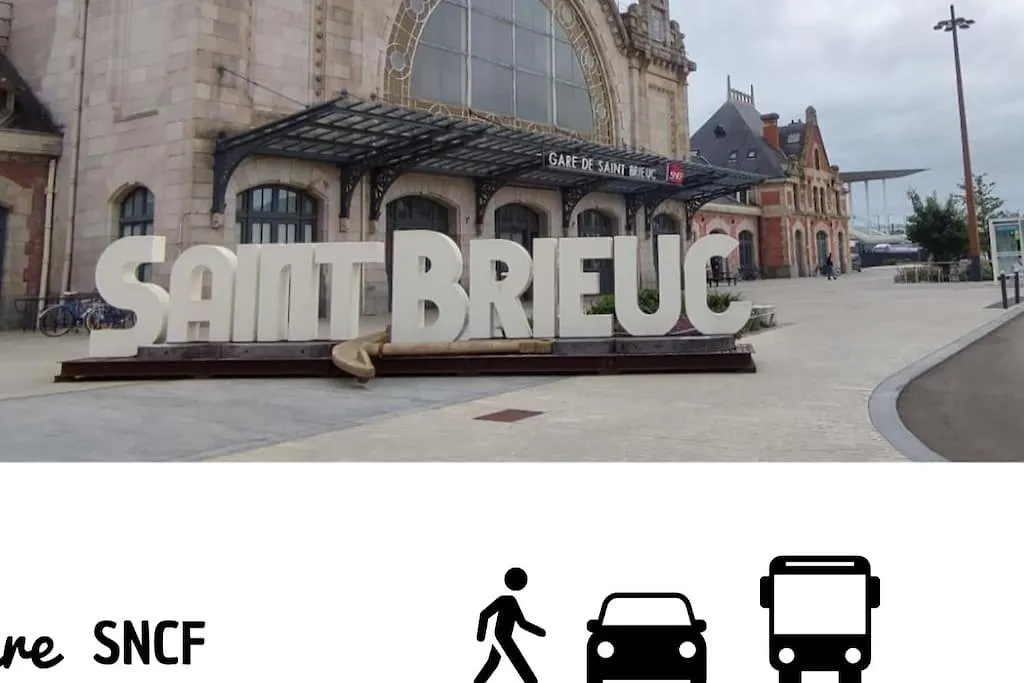 Le Paris-Brest - Faites Une Pause Sur Votre Trajet Lejlighed Saint-Brieuc
